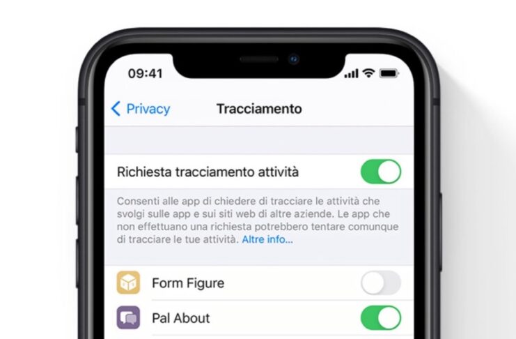 Mistero app trasparenza iOS 14.5, alcuni utenti non riescono a controllarla