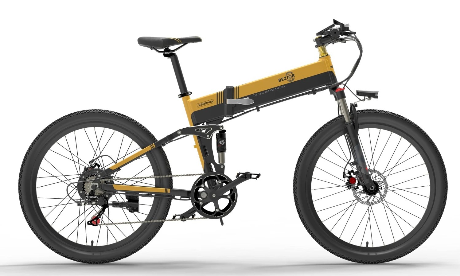 BEZIOR X500 PRO, la mountain bike elettrica definitiva con codice sconto a 829 euro