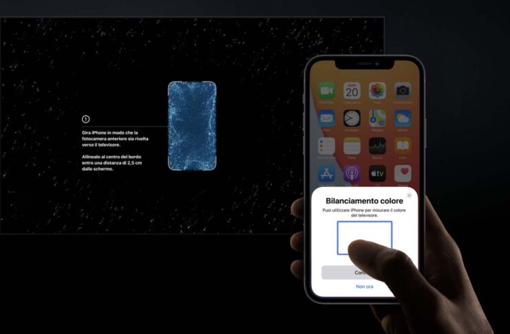 Apple TV, il bilanciamento colore si farà con iPhone