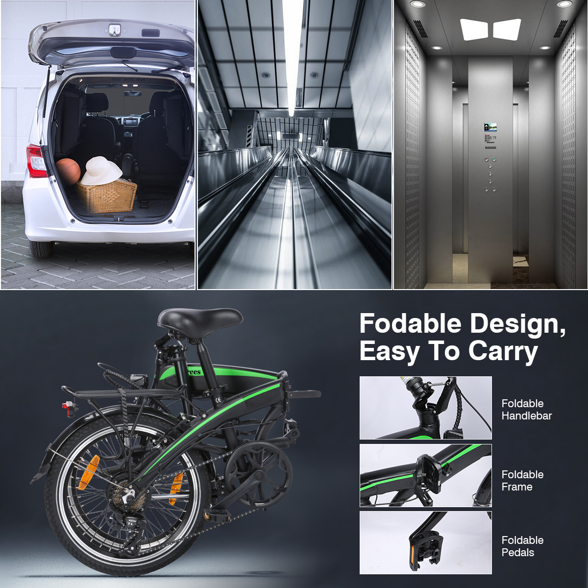 FAFREES è la bici elettrica pieghevole con motore da 250W, in offerta a 733 euro FAFREES è la bici elettrica pieghevole con motore da 250W, in offerta a 733 euro