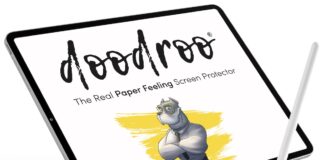 Doodroo festeggia arrivo e compatibilità di iPad Pro M1 con la spedizione gratuita