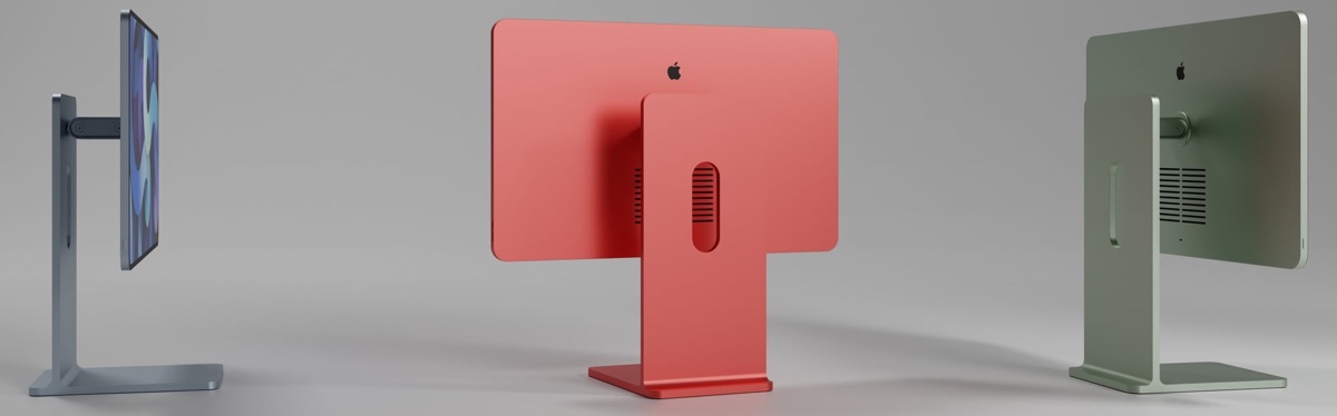 iMac 2021 concept si ispirano a iPad Pro e Pro Display XDR