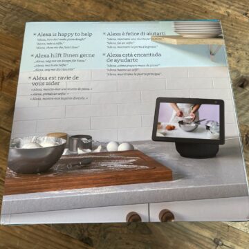 Unboxing e prime impressioni Amazon Alexa Echo Show terza generazione da 10″