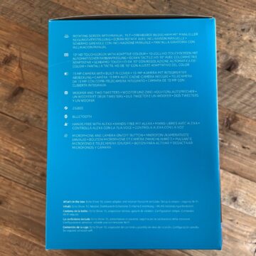 Unboxing e prime impressioni Amazon Alexa Echo Show terza generazione da 10″