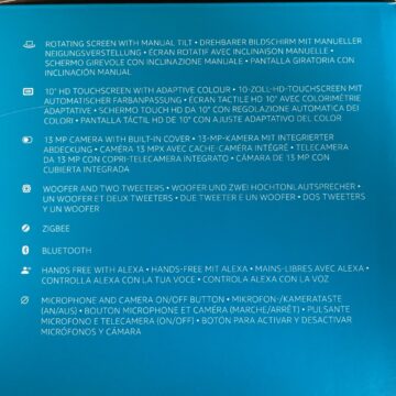 Unboxing e prime impressioni Amazon Alexa Echo Show terza generazione da 10″