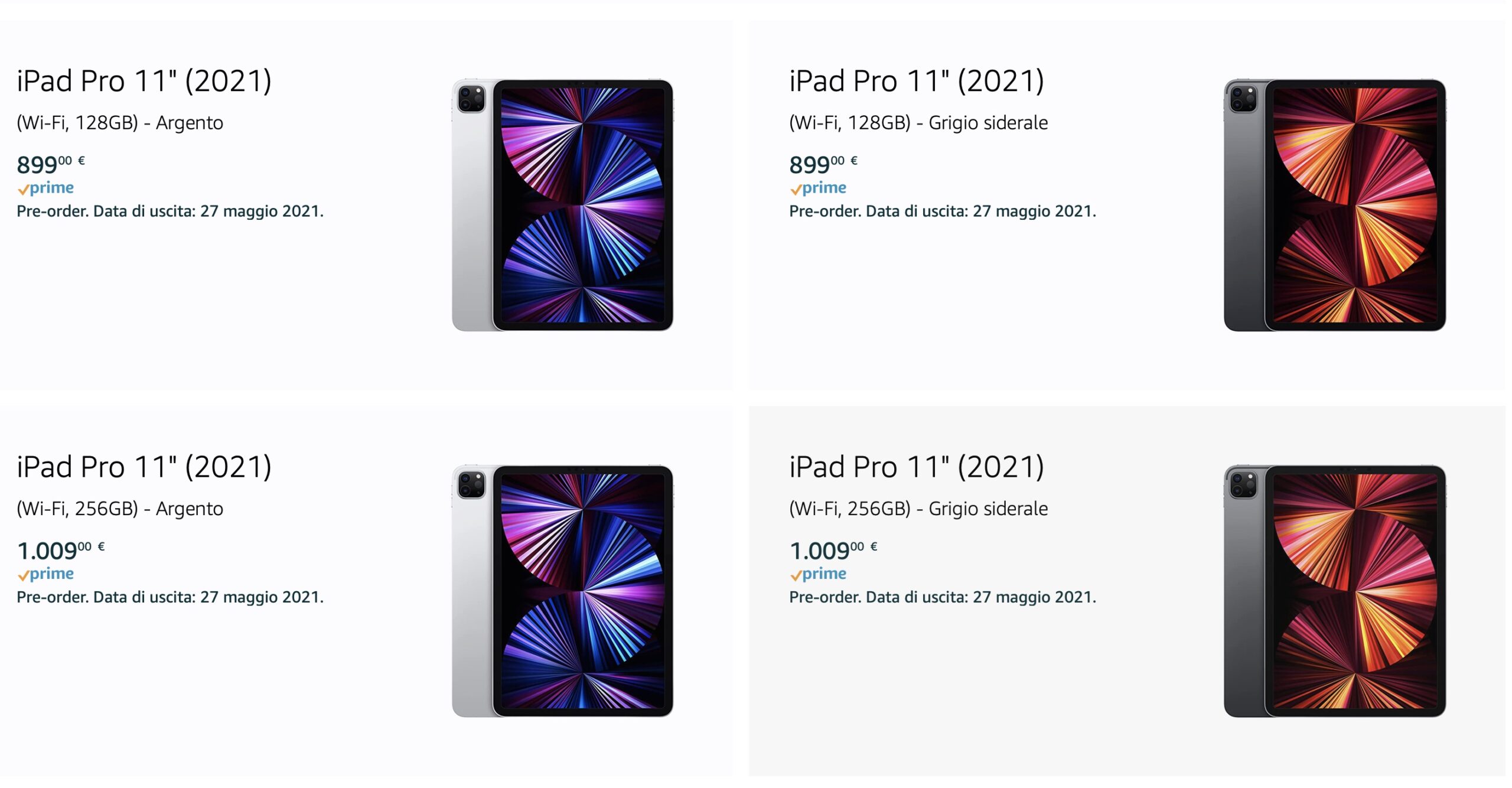 iPad Pro in vendi