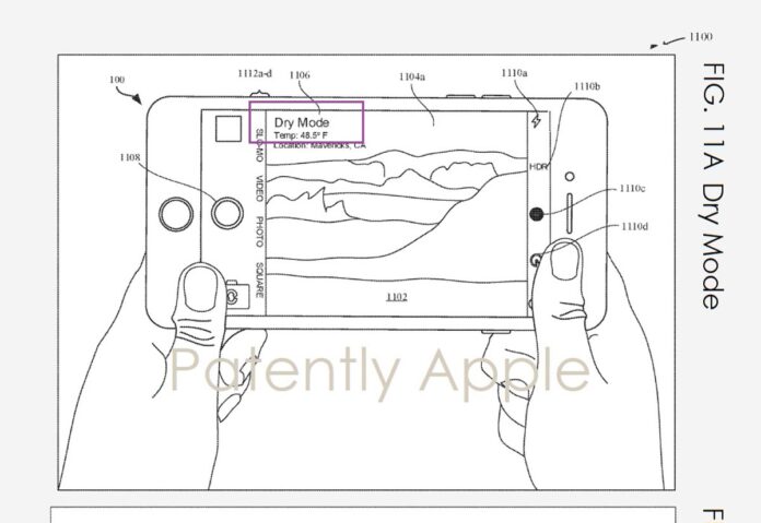 In un brevetto di Apple l’iPhone che scatta foto sott’acqua
