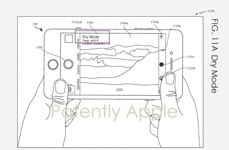 In un brevetto di Apple l’iPhone che scatta foto sott’acqua