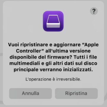 Come ripristinare (o riattivare) un Mac con M1