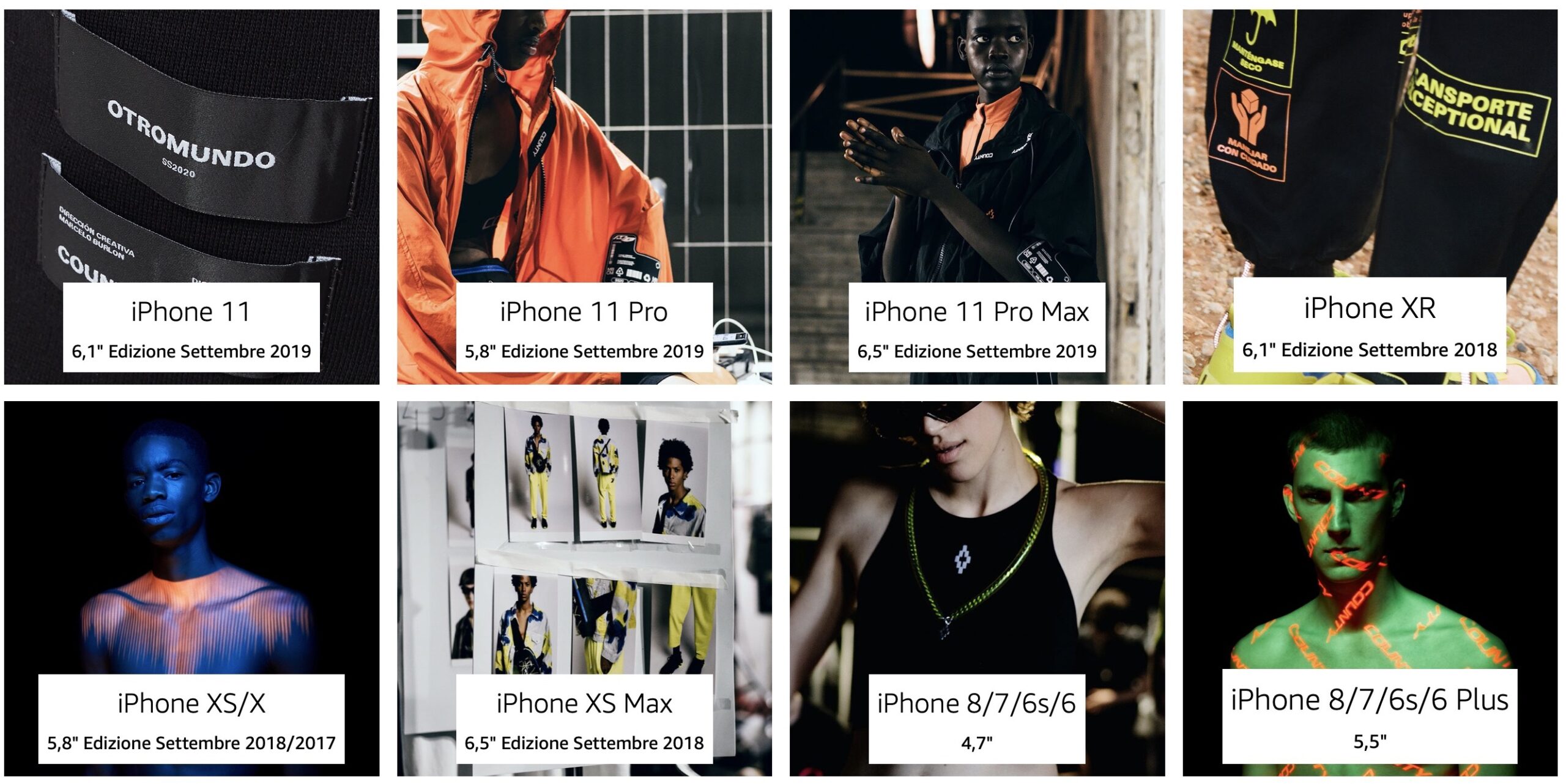 Tutte le cover iPhone di Marcello Burlon in super sconto 40% su Amazon