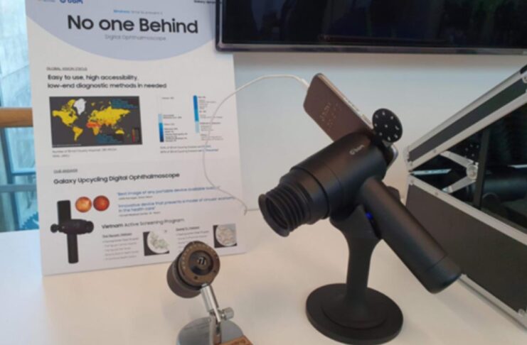 Samsung propone i vecchi Galaxy come dispositivi oculistici
