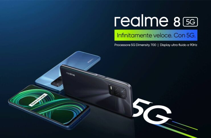 Ecco realme 8 5G e realme 8, i due nuovi smartphone per tutti