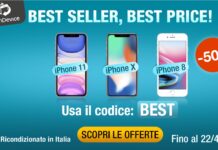 Best Seller, Best Price! iPhone 11, X e 8 scontati di 50€ su TrenDevice