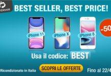 Best Seller, Best Price! iPhone 11, X e 8 scontati di 50€ su TrenDevice Best Seller, Best Price! iPhone 11, X e 8 scontati di 50€ su TrenDevice