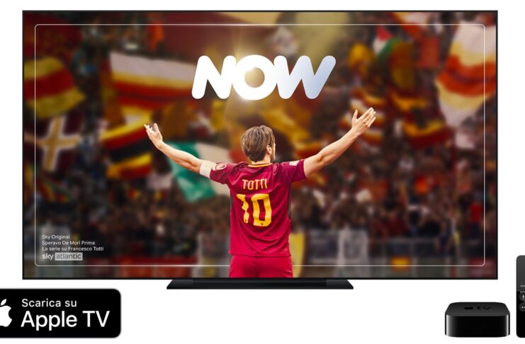 Sky porta l’app NOW su Apple TV