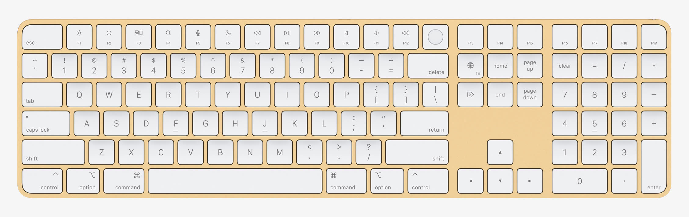 La Magic Keyboard con Touch ID sarà utilizzabile con tutti i Mac M1