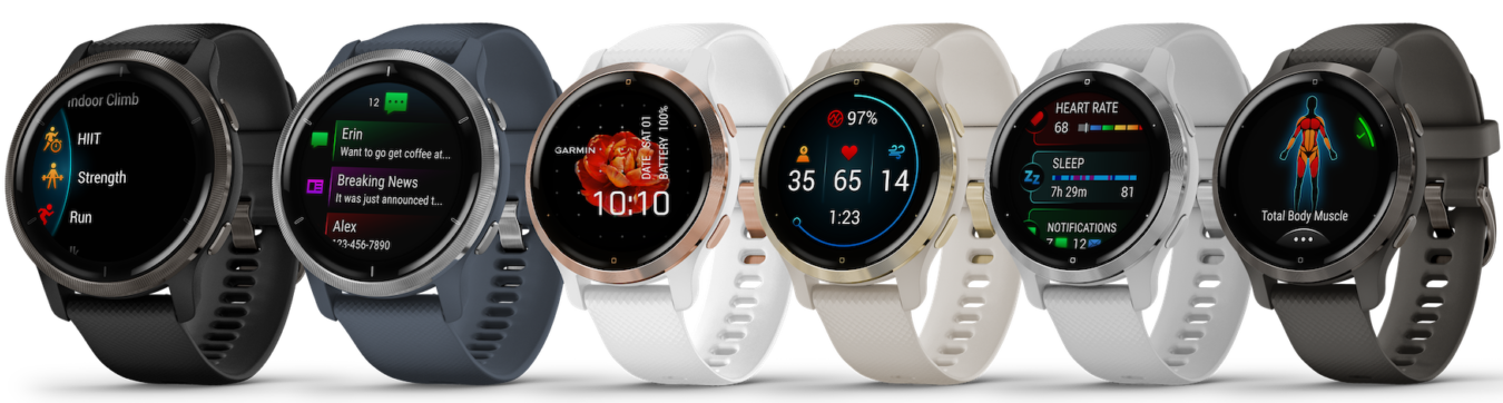Garmin, le funzioni dei nuovi smartwatch Venu 2 e Venu 2S