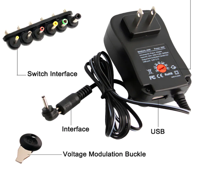 Alimentatore da 30W in offerta lampo a 12,30 euro