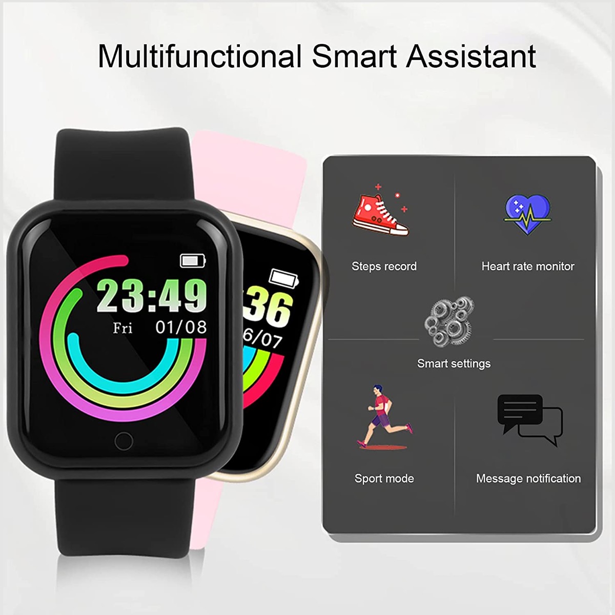Smartwatch Y68, su Amazon a 9,99 euro grazie a un coupon sconto del 60%