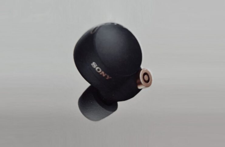 Gli auricolari WF-1000XM4 di Sony trapelati in video