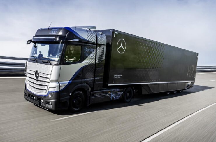 Daimler Trucks, test intensivi sui truck a celle combustibili
