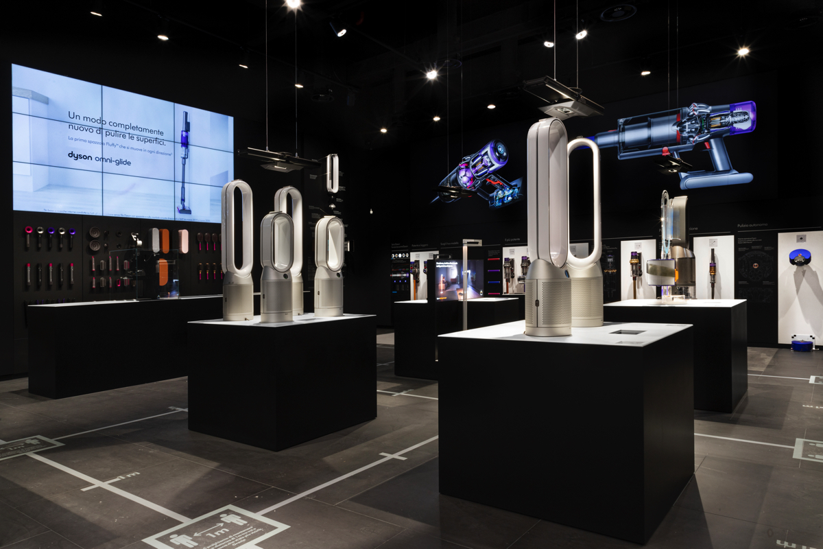 Dyson apre il 7° negozio in Italia, il primo in Toscana