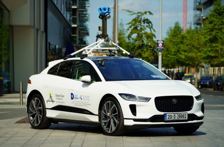 Jaguar Land Rover e Google misurano la qualità dell’aria a Dublino con una I-PACE elettrica
