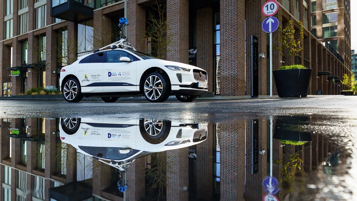 Jaguar Land Rover e Google misurano la qualità dell’aria a Dublino con una I-PACE elettrica