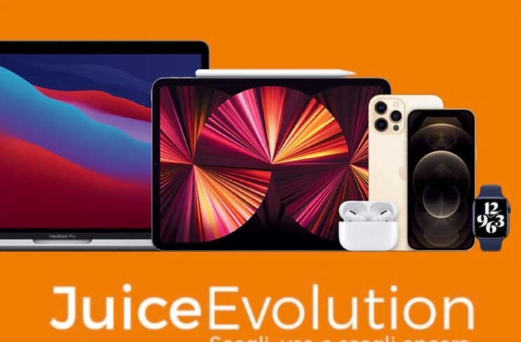 Con JuiceEvolution iPhone, iPad, Mac e Watch sono sempre nuovi