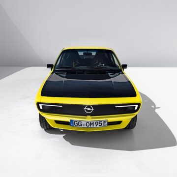 La mitica Opel Manta diventa elettrica
