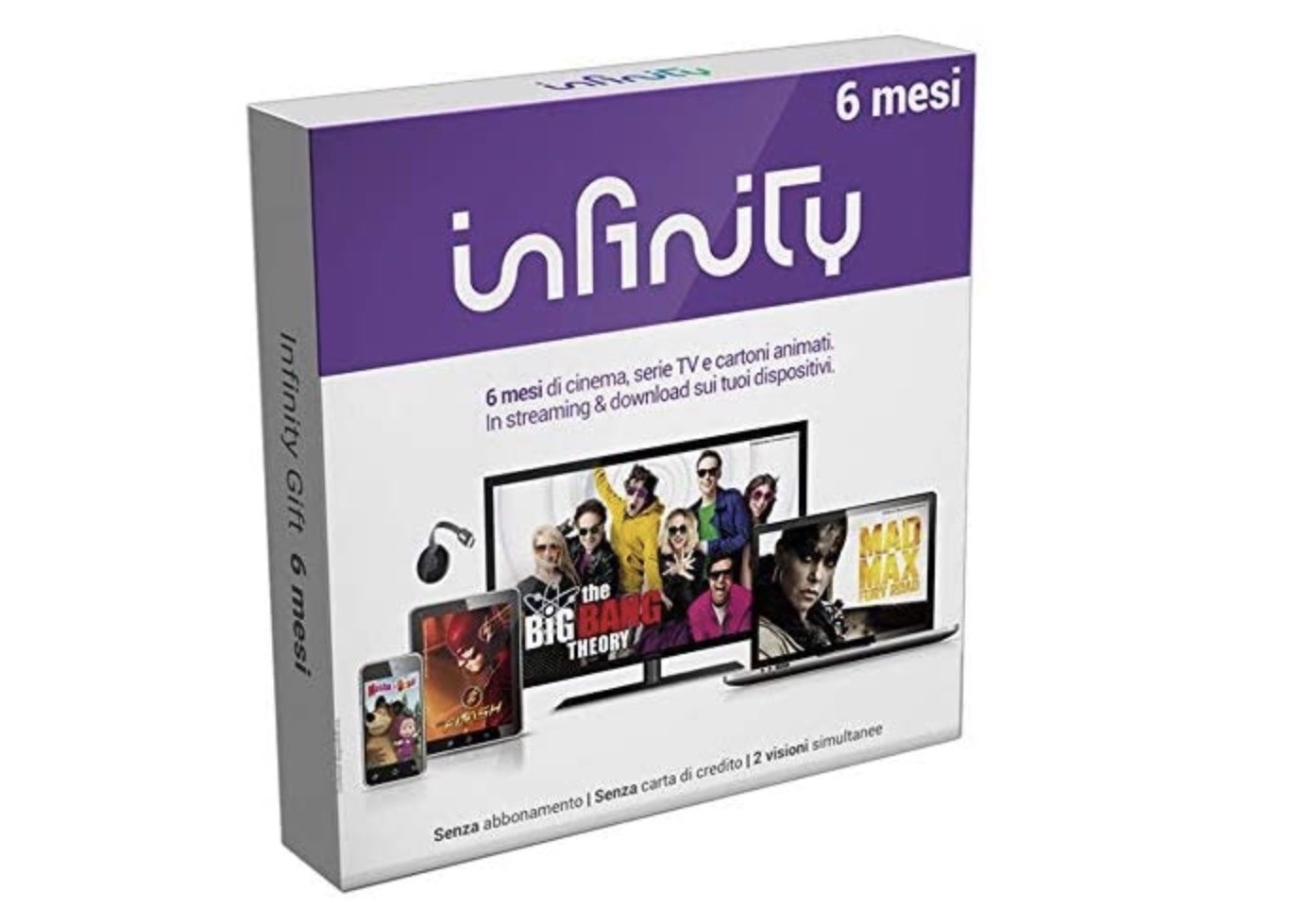 Offerta: sei mesi di Infinity a metà prezzo, solo 19,99 euro, Offerta: sei mesi di Infinity a metà prezzo, solo 19,99 euro,