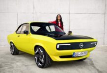 La mitica Opel Manta diventa elettrica La mitica Opel Manta diventa elettrica