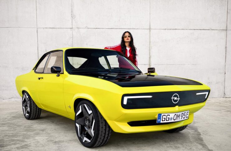 La mitica Opel Manta diventa elettrica