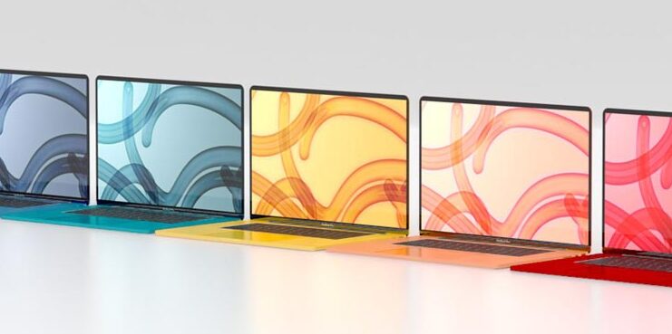 Futuri MacBook Air con scocca colorata come gli iMac M1?