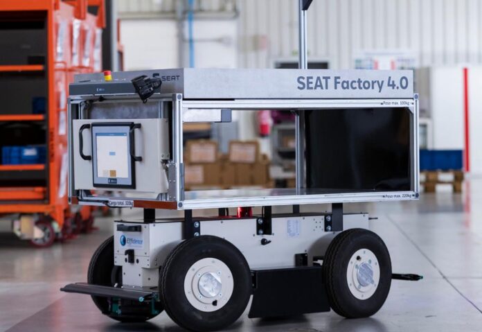 EffiBOT, i robot mobili autonomi nello stabilimento SEAT di Martorell