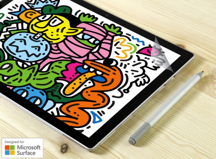 doodroo: la pellicola effetto carta nata su iPad è “Designed for Microsoft Surface”