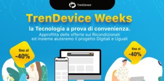 TrenDevice Weeks: la tecnologia a prova di convenienza. Offerte speciali su tutti i Ricondizionati per sostenere l’inclusione digitale