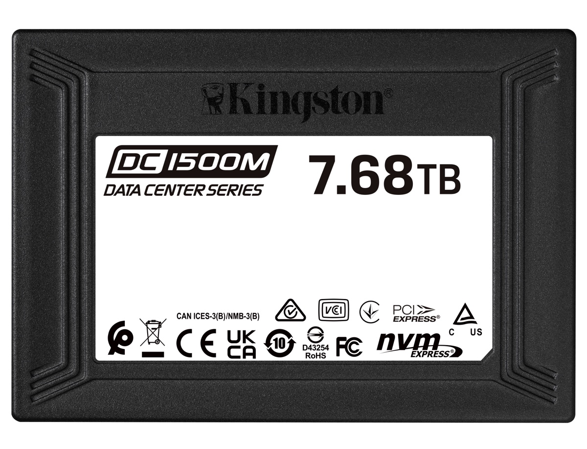 Kingston DC1500M è l’SSD con specifiche top per data center Kingston DC1500M è l’SSD con specifiche top per data center