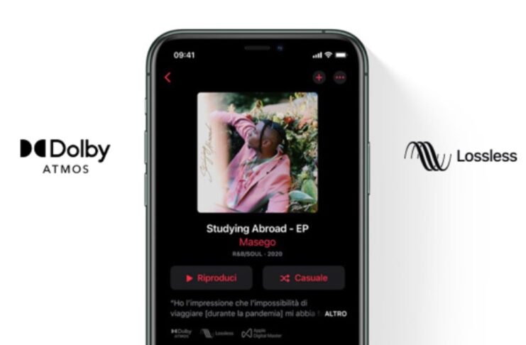 Apple Music ora supporta Audio Spaziale e Lossless Audio