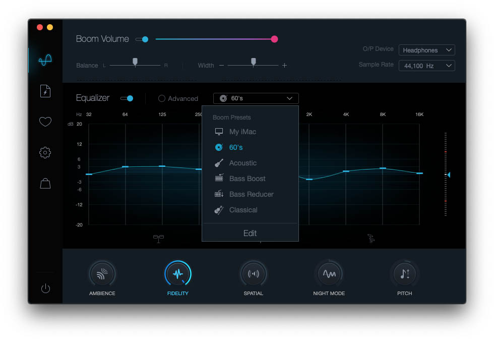 Boom 2, aggiornata l’utility per controllare con precisione l’audio del Mac Boom 2, aggiornata l’utility per controllare con precisione l’audio del Mac