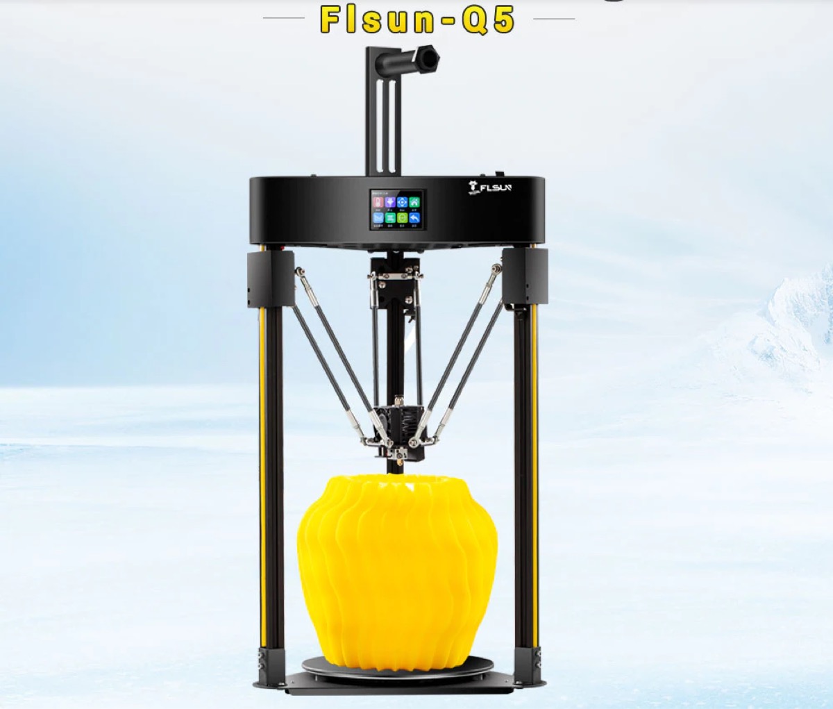 Flsun Q5, la stampante 3D auto livellamento e scheda 32bit in offerta a