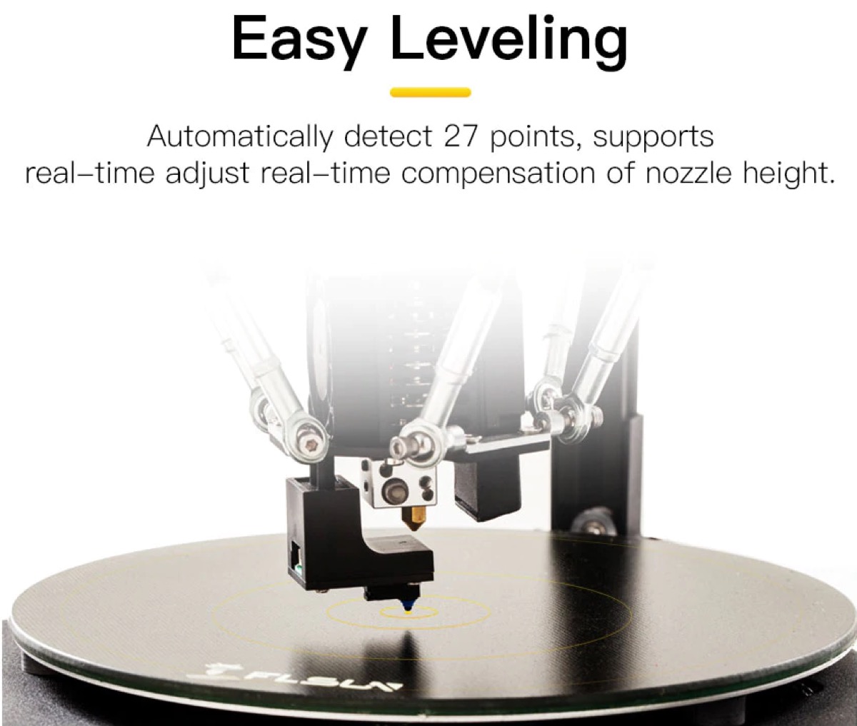 Flsun Q5, la stampante 3D auto livellamento e scheda 32bit in offerta a