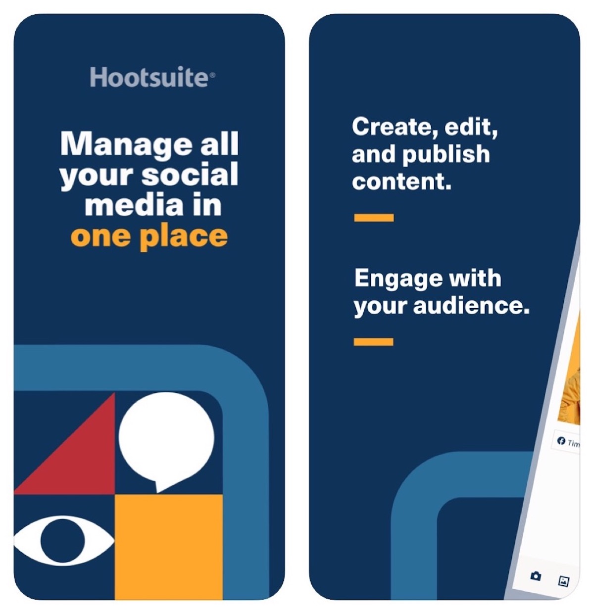 Hootsuite condivide e programma post sui social network in un click