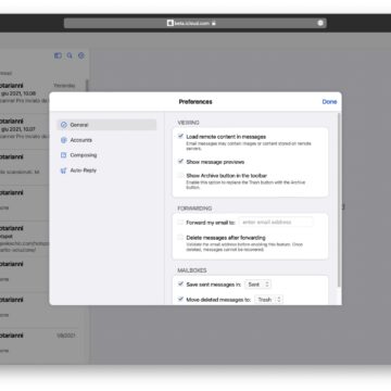 Apple rinnova l’interfaccia di Mail su iCloud
