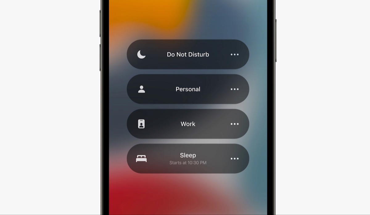 iMessage iOS 15, la modalità Focus separa il lavoro dalla vita personale