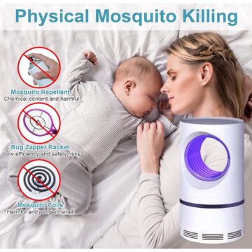 Su Amazon lampada acchiappa-zanzare USB a soli 8,98 €