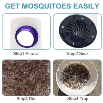 Su Amazon lampada acchiappa-zanzare USB a soli 8,98 €