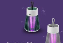 Solo 8 euro per la lampada anti zanzare con design moderno