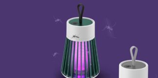Solo 8 euro per la lampada anti zanzare con design moderno