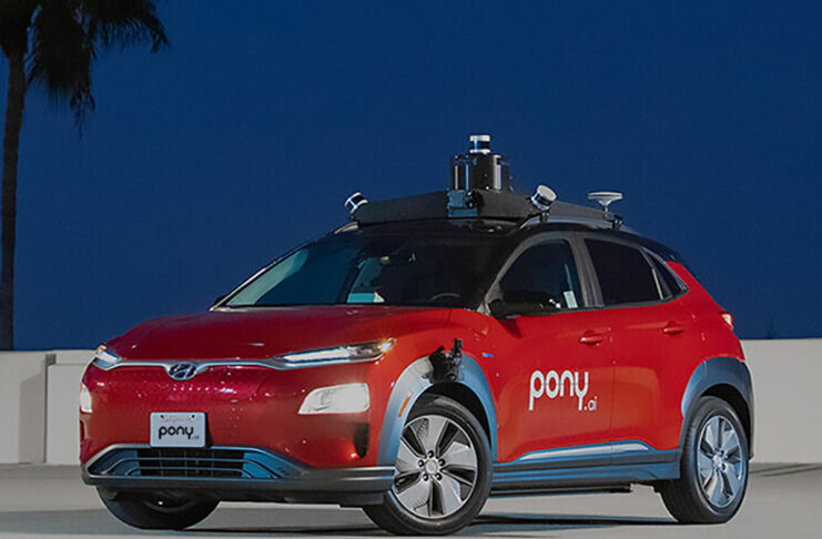 Pony.ai testa veicoli a guida autonoma sulle strade pubbliche USA e in Cina
